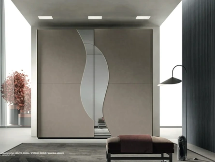 Armadio con anta scorrevole Luna di Artigianmobili