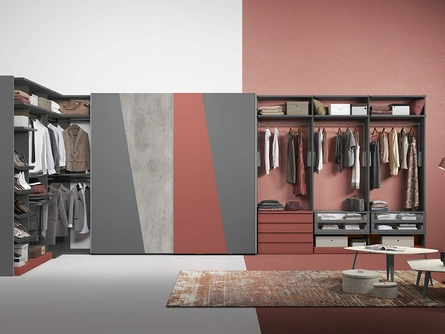 Cabina Armadio Diagonal U41 di Colombini Casa