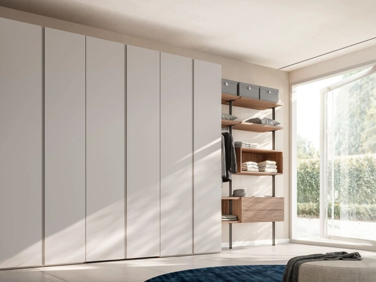 Armadio ad ante battenti Tratto + cabina Pole 30 di Orme