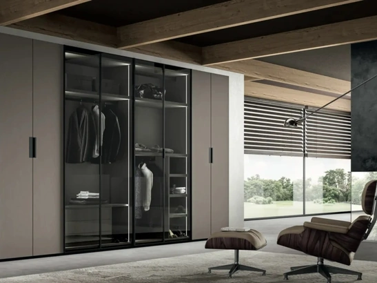 Armadio con anta battente Young Prisma di Artigianmobili