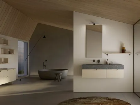 Mobile da Bagno sospeso STRATOS OS07 di Compab