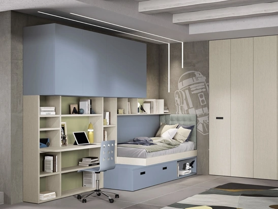 Cameretta 125 su misura di Ferrimobili