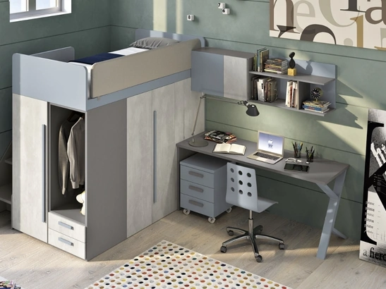 Cameretta 140 a soppalco di Ferrimobili