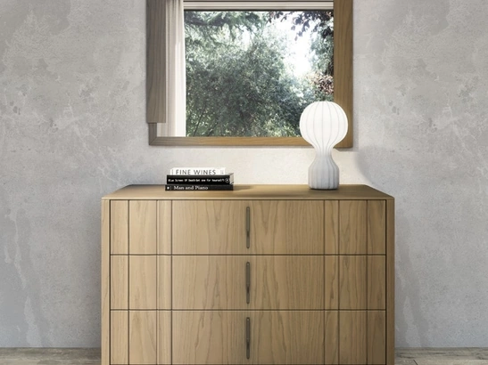 Comò Nova Concept Argilla in frassino di Imba Srl