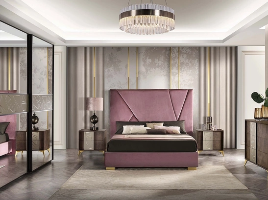 Gruppo Notte Grazia in pelle primo fiore di Mobil Più