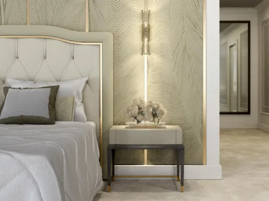 Comodino in legno Royal Suite di Busatto