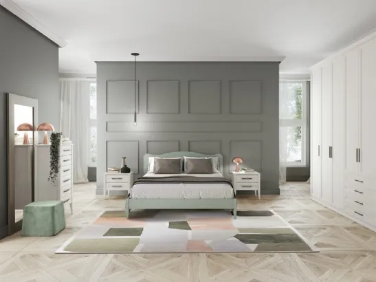 Letto con testiera Arcadia Gabry di Colombini Casa