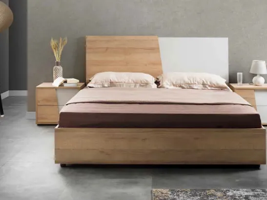 Letto con testiera Easy 2|4 IC428 di Imba Srl