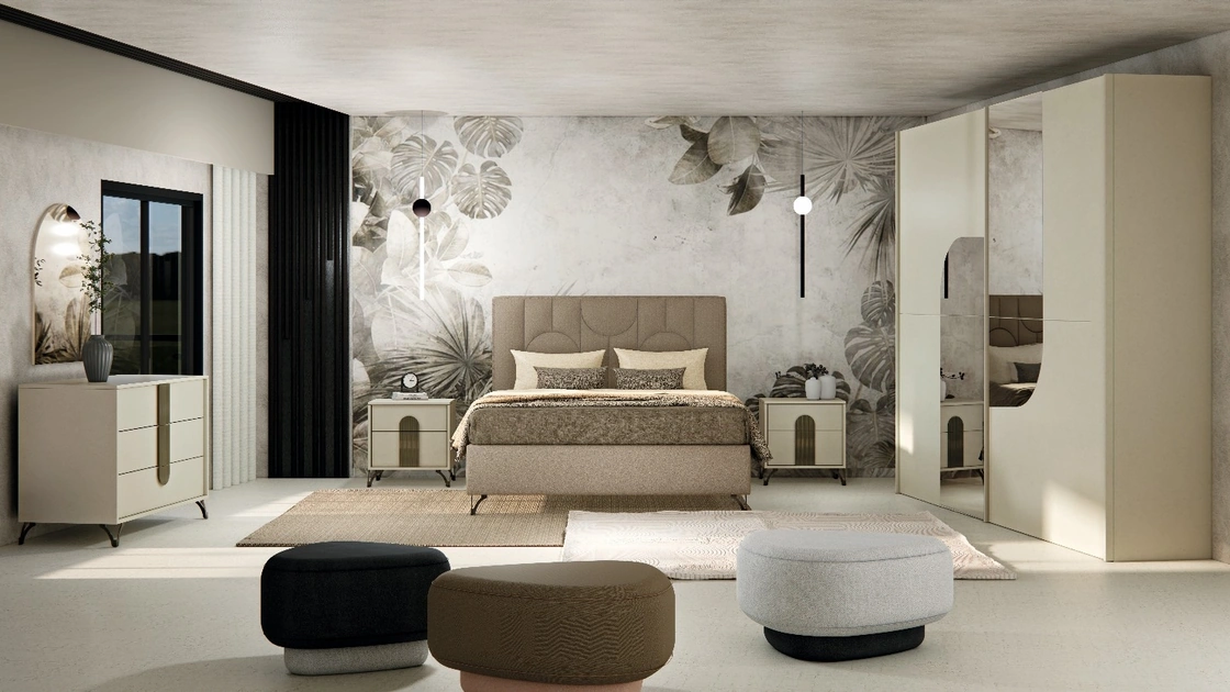 Letto in pelle Grace di Mobilificio AG