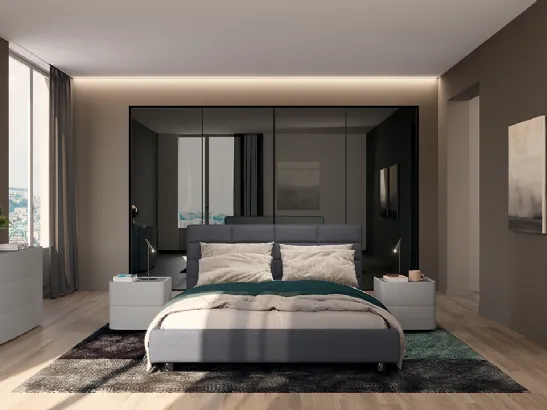 Letto matrimoniale Kim di Febal Casa
