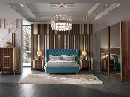 Letto imbottito Malibu di Mobil Più