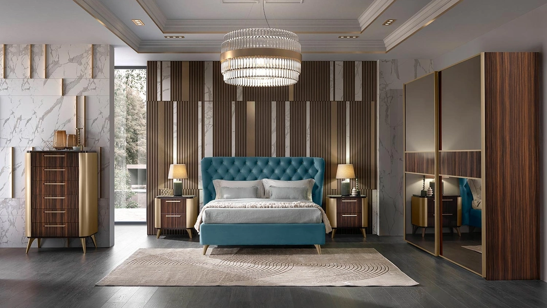 Letto imbottito Malibu di Mobil Più