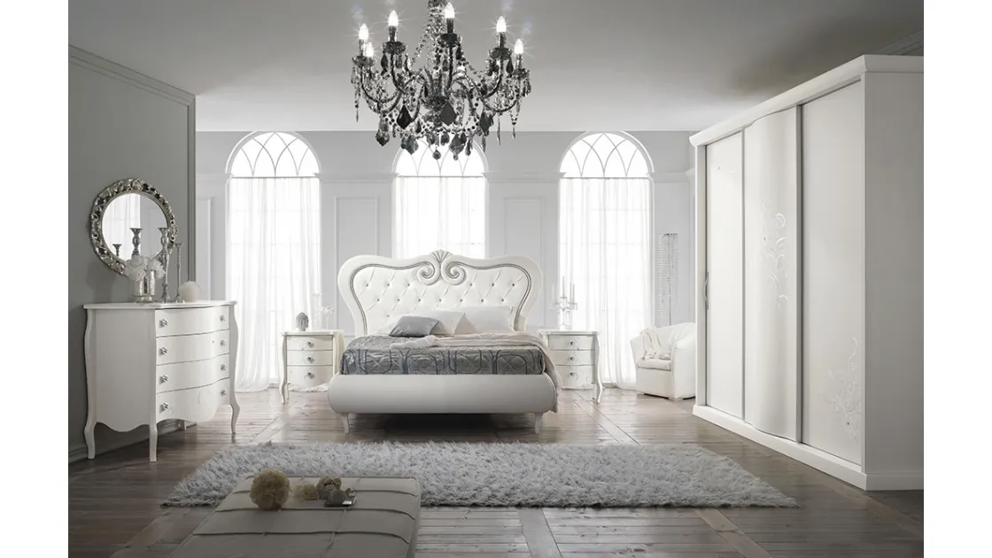 Letto con box contenitore Flora di Mobilificio AG