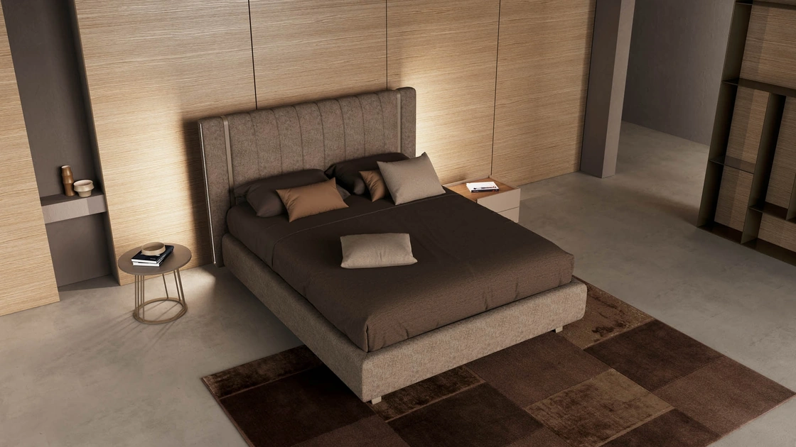 Letto imbottito Nizza di Novaluna