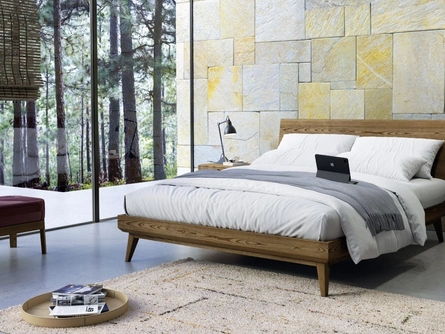 Letto Nova Concept in frassino di Imba Srl