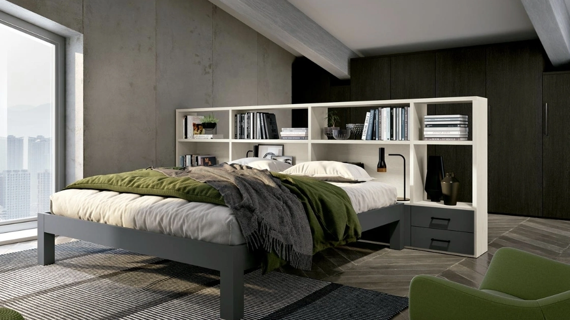 Libreria bifacciale Composizione 19 di Ferrimobili