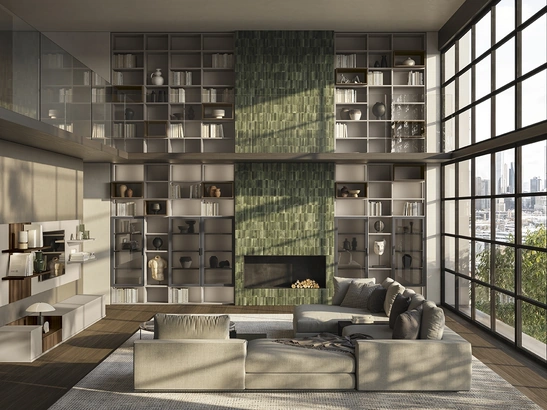 Libreria Infinity L109 di Colombini Casa