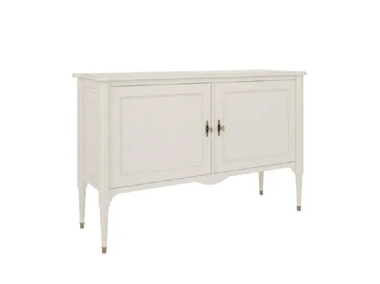 Madia in legno laccato Crema CA110 di Busatto