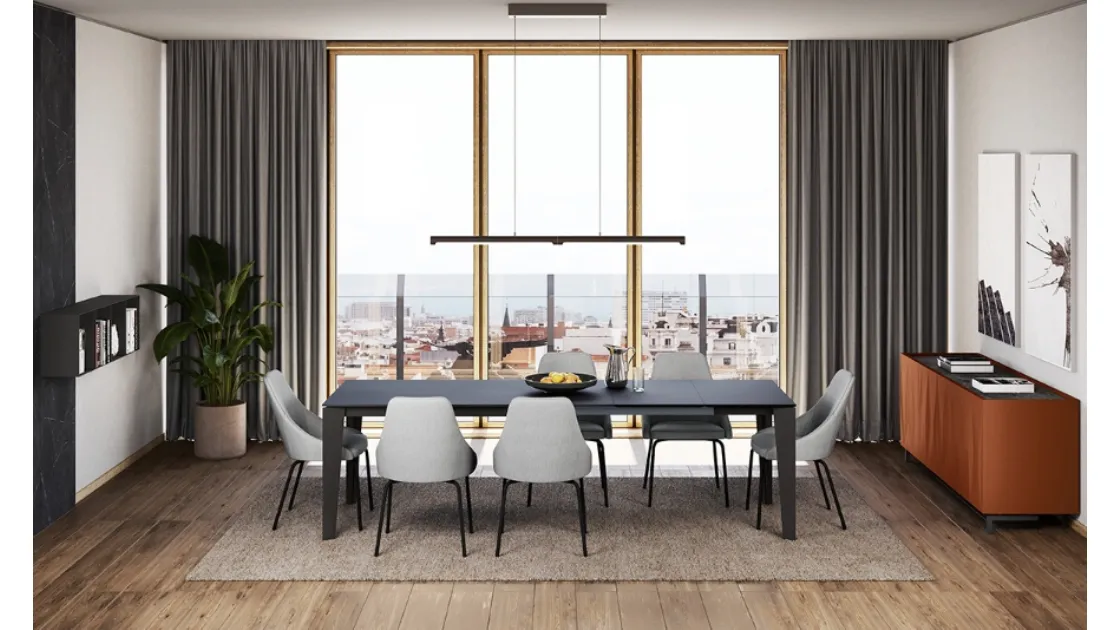 Madia Libeskind in legno laccato di Febal Casa