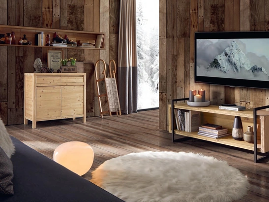Madia Marte 3312/A in legno massello di abete di Imba Srl