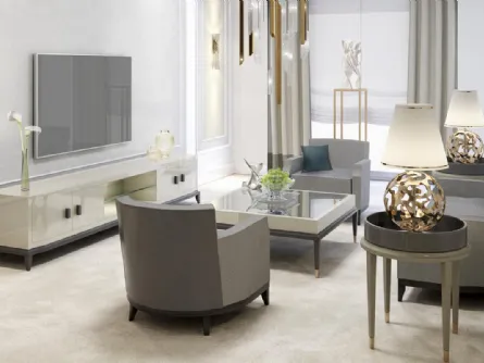 Madia in laccato lucido Royal Suite di Busatto