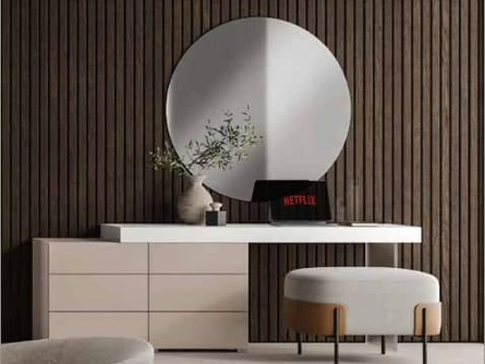 Madia Velvet 4-C4 con scrittoio di Artigianmobili