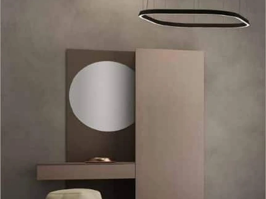 Mobile ingresso Velvet 4-0 C4 Gessato Canapa di Artigianmobili