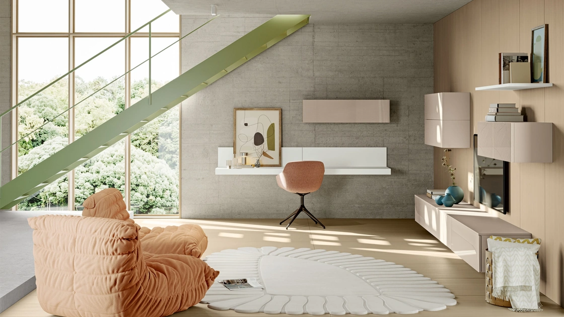 Parete Attrezzata Eclettica EG002 di Colombini Casa