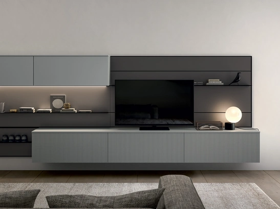 Parete Attrezzata Living Time di Arredo3