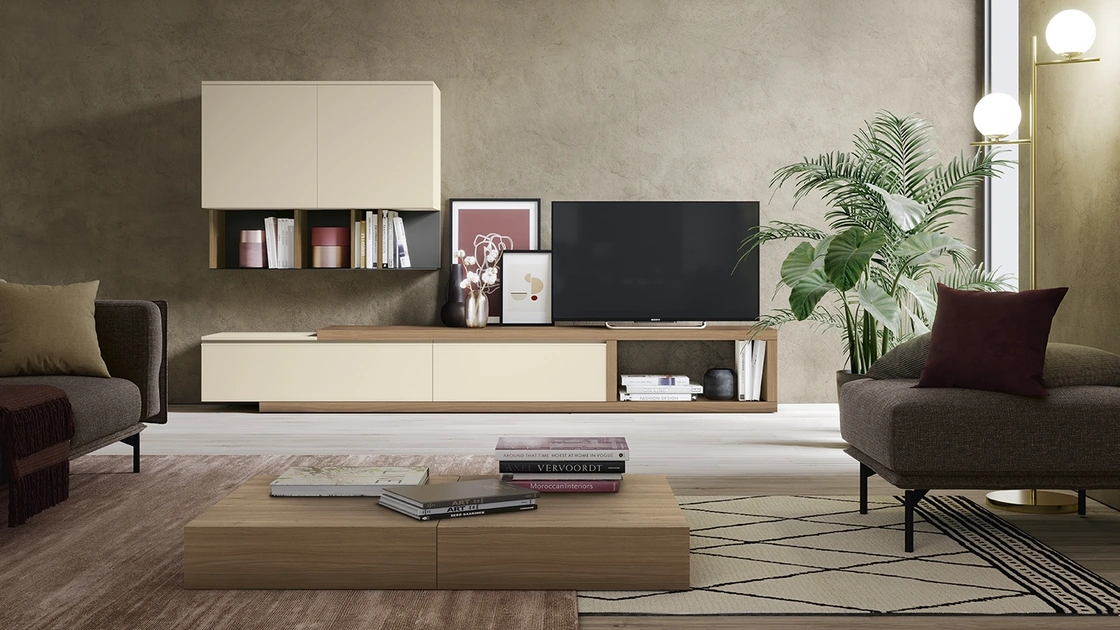 Parete Attrezzata Night & Day L09 di Colombini Casa