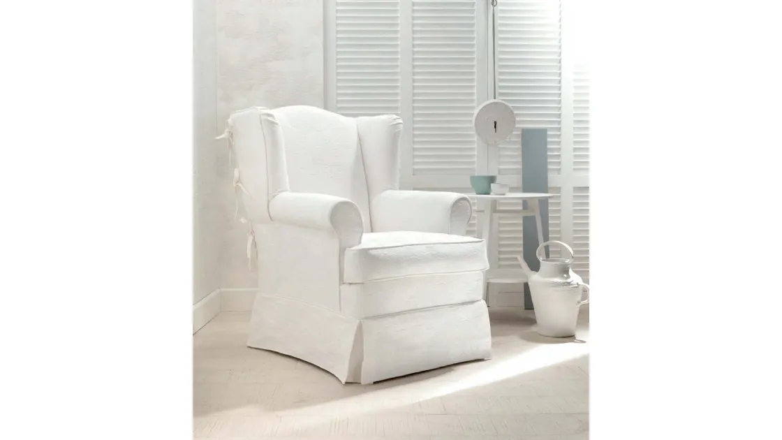 Poltrona classica Happy di TreCi Salotti