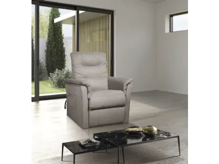 Poltrona Relax Urban Style SD212 in tessuto antimacchia di Imba Srl