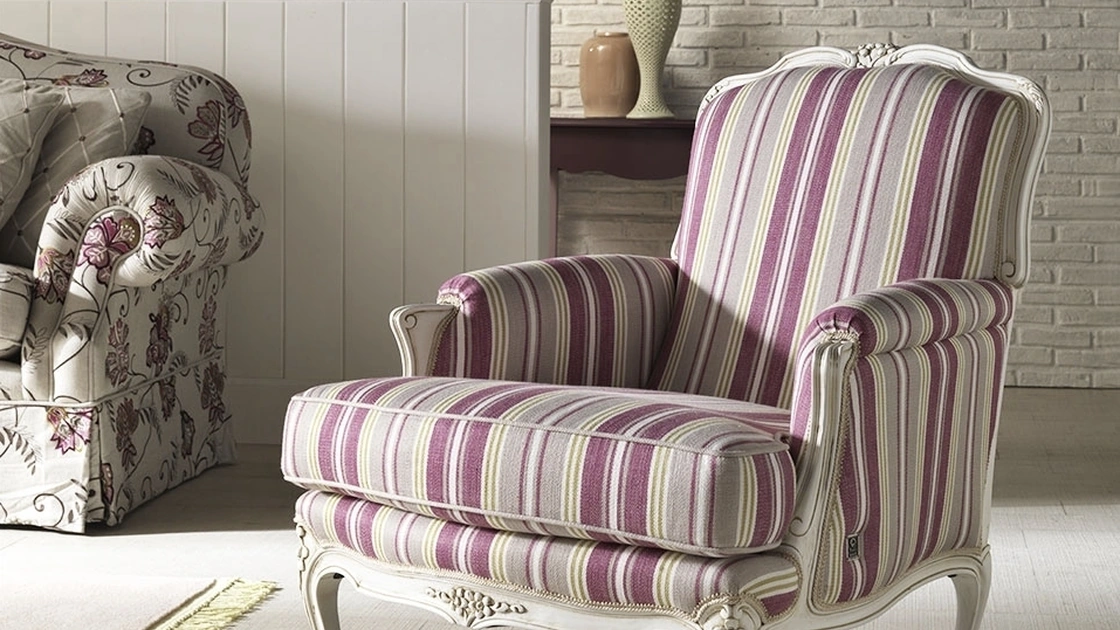 Poltrona classica Tiglio di TreCi Salotti