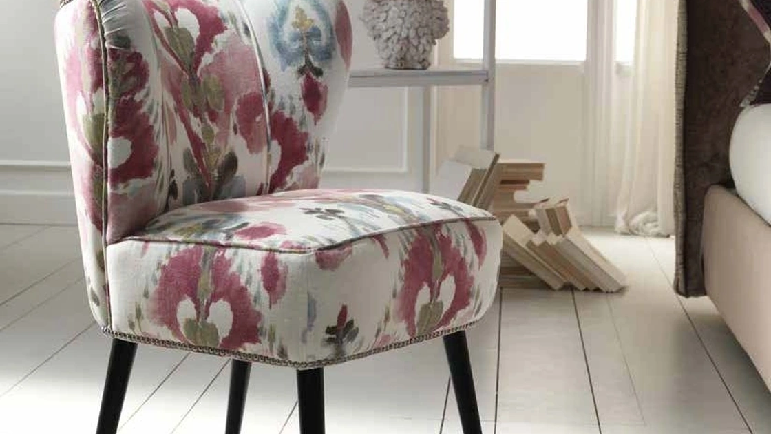 Poltroncina Susina floreale di TreCi Salotti