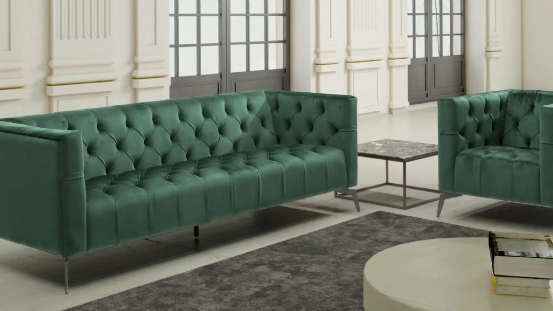 Salotto classico Gordon di Cuborosso