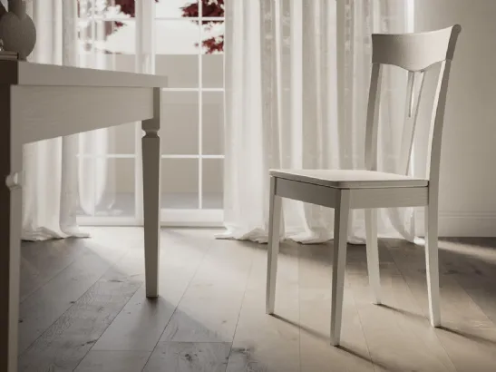 Sedia Rose completamente in legno di Arredo3