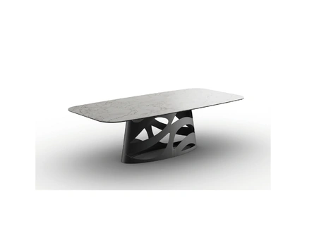 Tavolo Elia in vetroceramica di Zamagna