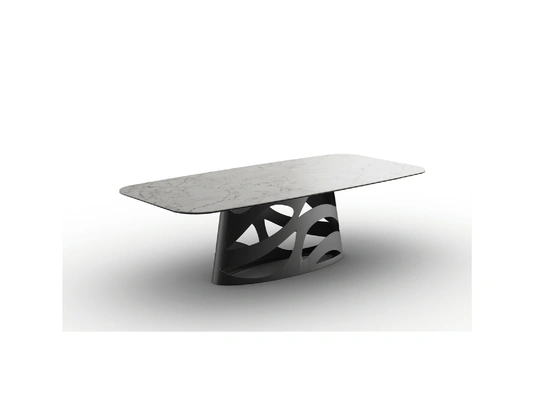 Tavolo Elia in vetroceramica di Zamagna