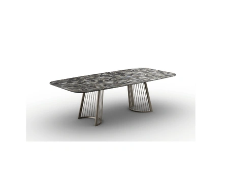 Tavolo Ettore in vetroceramica di Zamagna