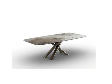 Tavolo Igor in vetroceramica di Zamagna