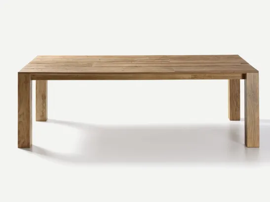 Tavolo in legno secolare naturale Loom di Nature Design