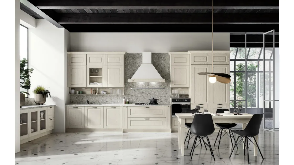 Cucina Classica Asolo 05 lineare di Arredo3