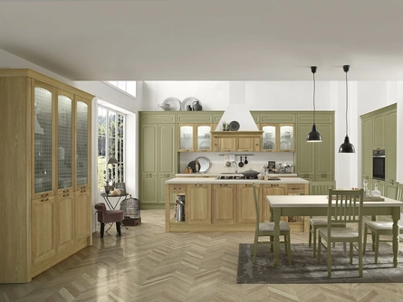 Cucina Classica con isola Mida 08 di Colombini Kitchen