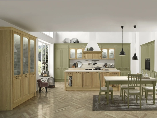 Cucina Classica con isola Mida 08 di Colombini Kitchen