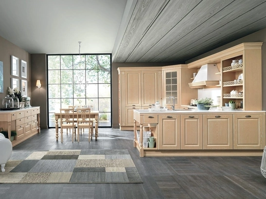 Cucina Classica con penisola Opera 03 di Colombini Kitchen