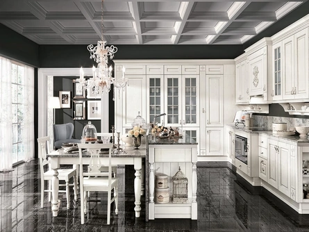 Cucina Classica con isola Opera 04 di Colombini Kitchen