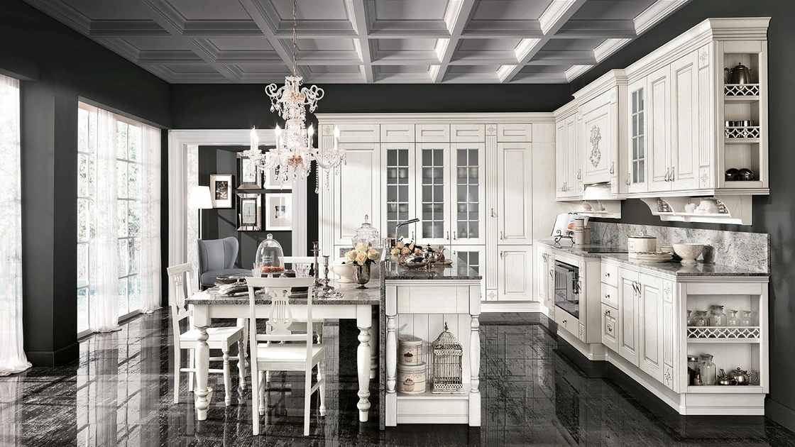 Cucina Classica con isola Opera 04 di Colombini Kitchen