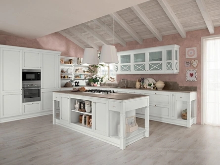 Cucina Classica con isola Sinfonia 04 di Colombini Kitchen