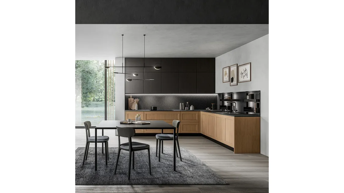 Cucina Moderna Frida 03 angolare di Arredo3