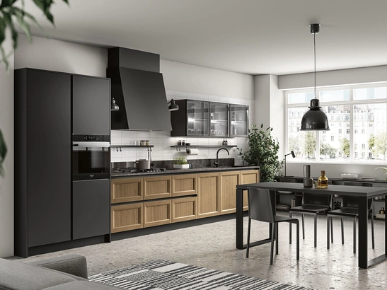 Cucina Moderna lineare Futura 13 di Colombini Casa Artec